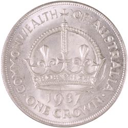 1937 Australian KGVI Crown