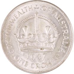 1937 Australian KGVI Crown