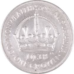 1938 Australian KGVI Crown