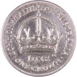1938 Australian KGVI Crown