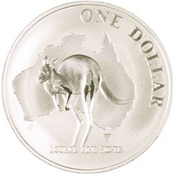 2000 Australian 1oz Silver Kangaroo