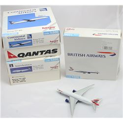 Collection of Herpa Wings Aero planes