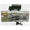 Image 1 : Corgi British Army Bedford MK High Canvas Back + 25lb Gun