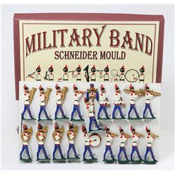 Toy Soldiers - Semi Flats Schneider Mould Military Band