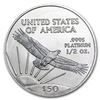 Image 2 : 1/2 oz Platinum American Eagle BU (Random Year)