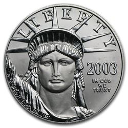 2003 1 oz Platinum American Eagle BU