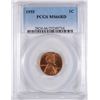 Image 1 : 1955 LINCOLN CENT, PCGS MS-66 RED!