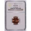 Image 1 : 1959 LINCOLN CENT, NGC MS-66 RED! LOOKS MS-67 RED TO US, MS-67 SELL FOR $3500.00