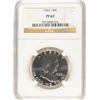 Image 1 : 1963 FRANKLIN HALF DOLLAR, NGC PROOF-67