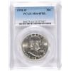 Image 1 : 1958-D FRANKLIN HALF DOLLAR, PCGS MS-64 FBL