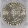 Image 2 : 1886 MORGAN SILVER DOLLAR, PCGS MS-63 BLAST WHITE!