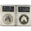 Image 2 : 2012-S AMERICAN SILVER EAGLE SET, NGC REVERSE PROOF PF-69 & PF-69 ULTRA CAMEO