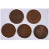 Image 2 : (5) 1894 INDIAN HEAD CENTS