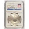 Image 1 : 2014 BASEBALL HALL OF FAME SILVER DOLLAR, NGC MS-69