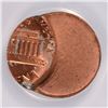 Image 3 : 1984 LINCOLN CENT (MAJOR MINT ERROR-STRUCK 65% OFF CENTER) ANACS MS-63 RED !!!
