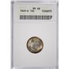 Image 1 : 1949-S ROOSEVELT DIME ANACS MS-66