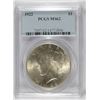 Image 1 : 1922 PEACE SILVER DOLLAR, PCGS MS-62