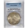 Image 1 : 1925 PEACE SILVER DOLLAR, PCGS MS-63