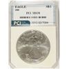 Image 1 : 1998 AMERICAN SILVER EAGLE, PCI MS-70 PERFECT! RARE  BOOK VALUE=$1400.00