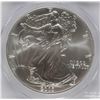 Image 2 : 2003 AMERICAN SILVER EAGLE, PCGS MS-70! PERFECT!