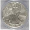 Image 2 : 2007 AMERICAN SILVER EAGLE, PCGS MS-70! PERFECT!