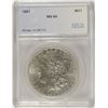 Image 1 : 1887 MORGAN SILVER DOLLAR, SEGS MS-64 VAM-9