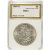 Image 1 : 1889-O MORGAN SILVER DOLLAR, PCI MS-63 VAM-6 DOUBLED DATE RARE!!