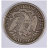 Image 2 : 1873 SEATED HALF DOLLAR G/VG