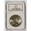 Image 1 : 1922 PEACE SILVER DOLLAR, NGC MS-63