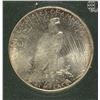 Image 2 : 1923-D PEACE SILVER DOLLAR, MS-63 WHITE