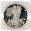 Image 1 : 2007 PROOF SILVER EAGLE WITH BOX AND CERT