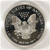 Image 2 : 2002 PROOF SILVER EAGLE WITH BOX AND CERT