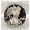 Image 1 : 2001 PROOF SILVER EAGLE WITH BOX AND CERT