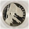 Image 1 : 2012 STAR SPANGLED BANNER PROOF SILVER DOLLAR WITH BOX AND CERT