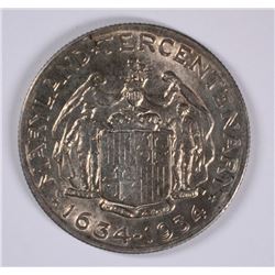 1934 MARYLAND COMMEN HALF DOLLAR MS-64