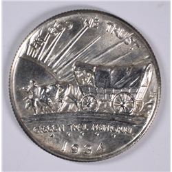 1934 OREGON TRAIL COMMEN HALF DOLLAR MS-64