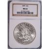 Image 1 : 1899 MORGAN DOLLAR NGC MS-63
