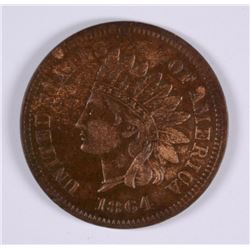 1864-L INDIAN HEAD CENT XF-45