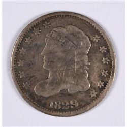 1829 BUST HALF DIME AG/G