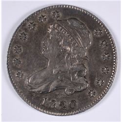 1820 BUST QUARTER XF/AU