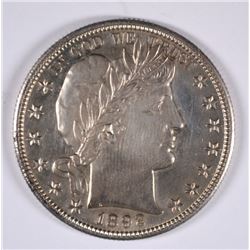 1892-S BARBER HALF DOLLAR AU-58