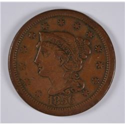 1856 LARGE CENT VF/XF