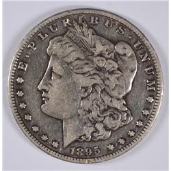 1895-S MORGAN DOLLAR F/VF