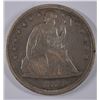Image 1 : 1873 SEATED DOLLAR VF-30