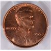 Image 2 : 1953 LINCOLN CENT PCGS MS-66 RED!  RARE!!
