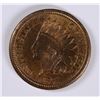 Image 1 : 1861 INDIAN HEAD CENT, MS-64 SOME RED, MINIMAL MARKS, NICE EARLY INDIAN!!