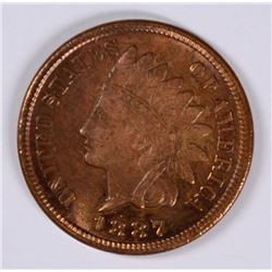 1887 INDIAN HEAD CENT, PROOF-63 RB  NICE EXAMPLE!