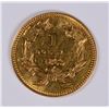 Image 2 : 1869 $1 GOLD TYPE 3 BETTER DATE MS-63 CLEANED