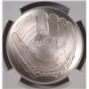 Image 2 : 2014 BASEBALL HALL OF FAME COMMEM SILVER DOLLAR NGC MS-70  BABE RUTH LABEL