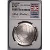 Image 1 : 2014 BASEBALL HALL OF FAME COMMEM SILVER DOLLAR NGC MS-70  CHRISTY MATHEWSON